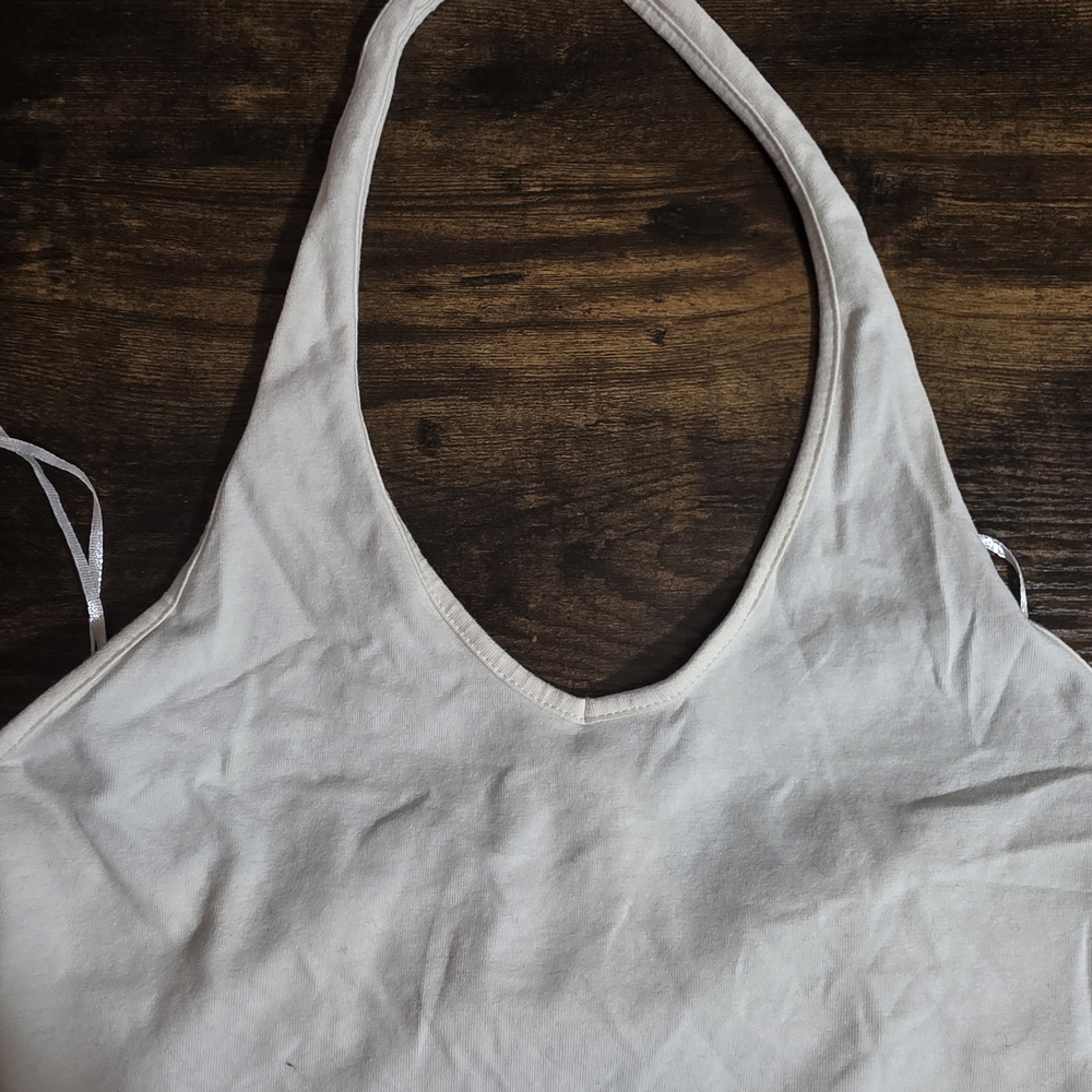 H&M Cream BodyCon Dress